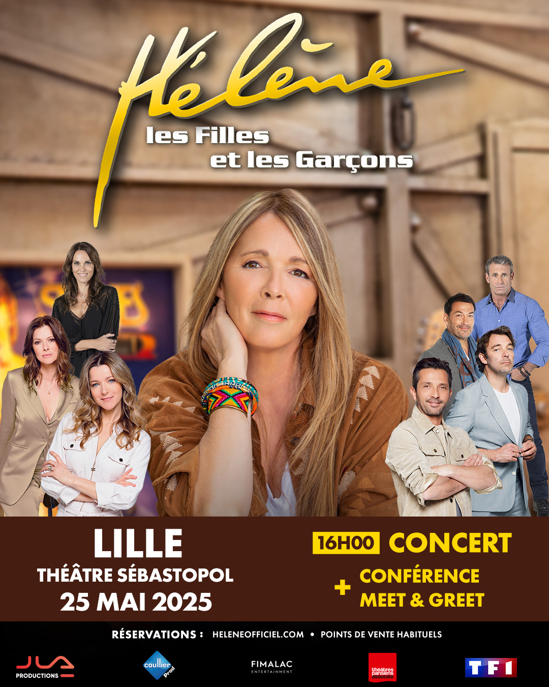 Places disponibles ici ! Hélène, les filles et les garçons à Lille le 25 mai 2025 !