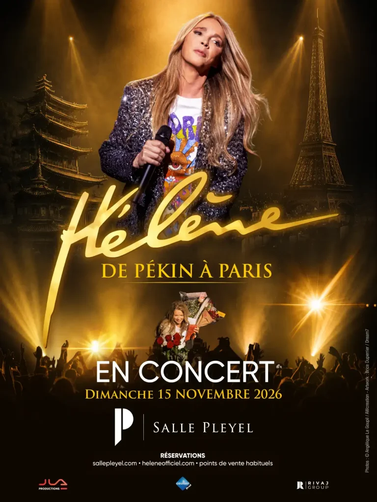 Hélène en concert le 15 novembre à La Salle Pleyel (Paris)