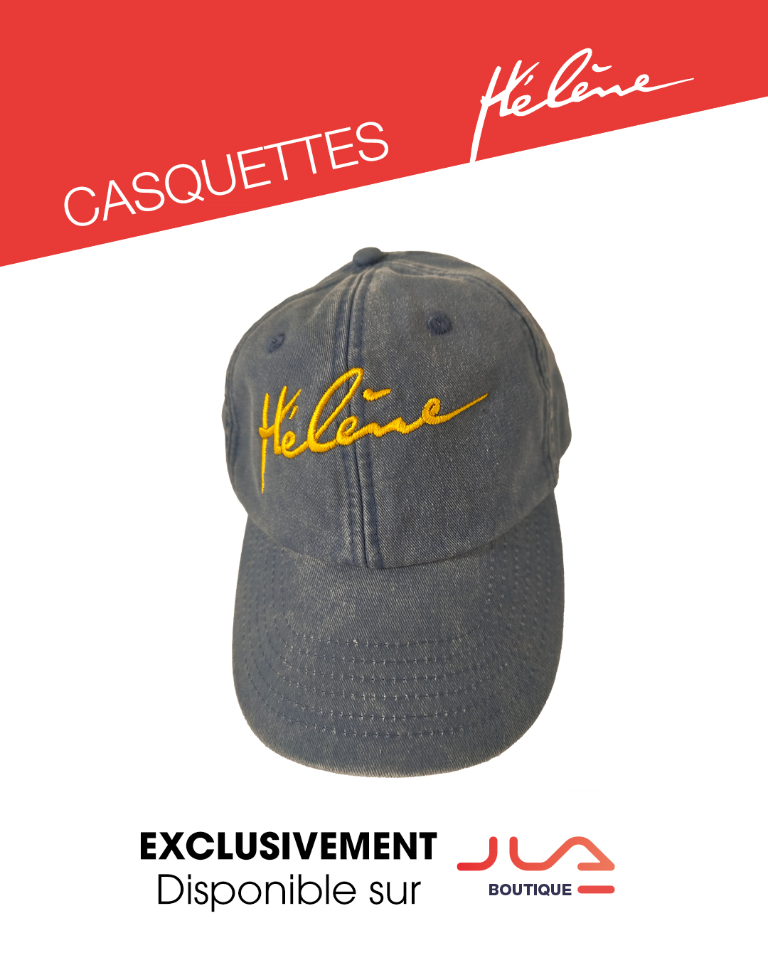 Casquette Hélène Bleu Jean