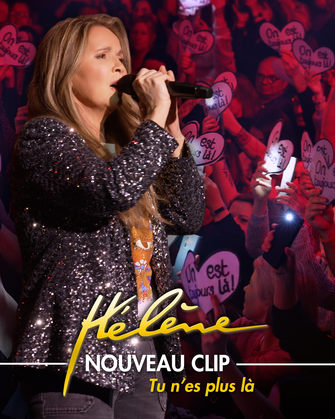 Nouveau clip d'Hélène : « Tu n’es plus là »